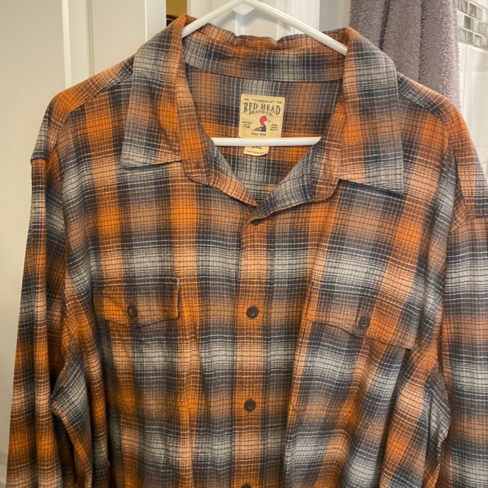 Red head LS flannel